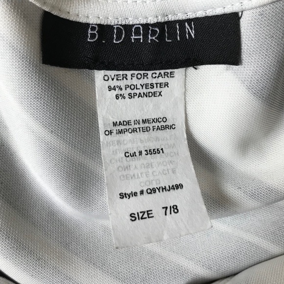 B Darlin Color Block Mini Dress - Picture 3 of 3